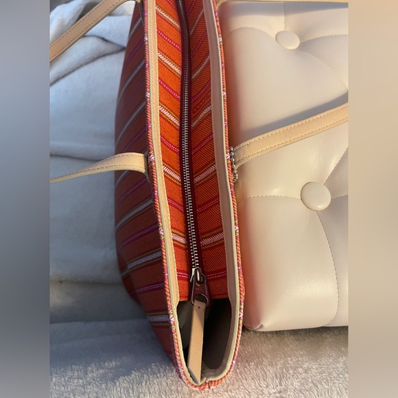 COACH Legacy Weekend Ticking Stripe Tote - Picture 9 of 12